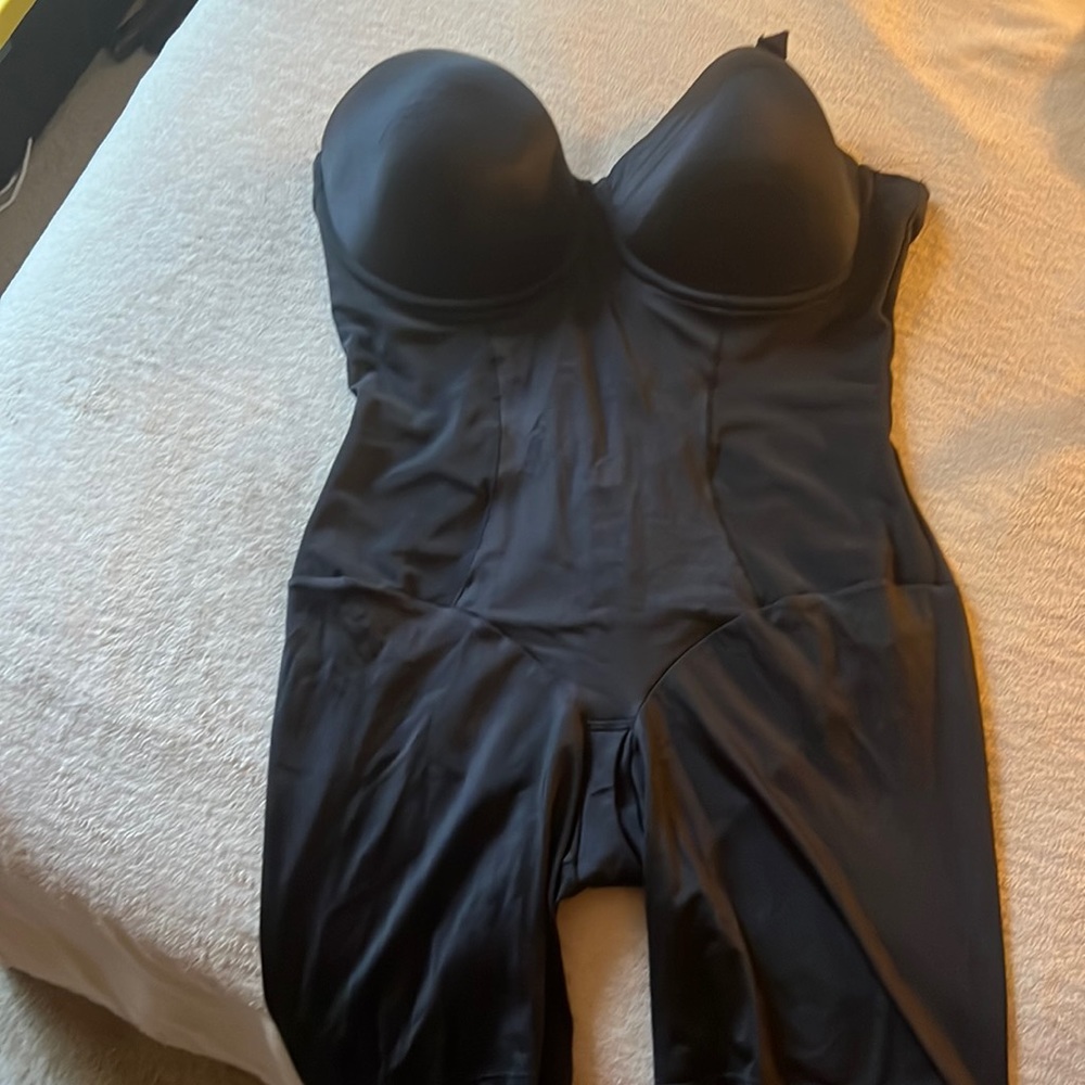 Strapless Mid-Thigh Bodysuit